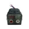 2024 Version 2-Channel Speaker Cable to RCA Adjustable Line Output Converter with Remote Turn On