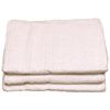 2 Piece - Hotel & Spa Pool Beach Towels 100% Ring Spun Cotton Solid White