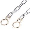 Long Replacement Bath/Sink Chrome Chain - 450mm Bathroom/Kitchen Plug Cord