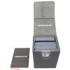 docsmagic.de Premium Magnetic Flip Box (80) Silver + Deck Divider - MTG PKM YGO