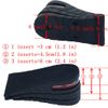 Height Increase Insoles 3-Layer Air up Shoe Lifts Elevator Shoes Insole -6 cm (2.4 inches) Heels Lift Inserts for Men and Women