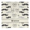 YouCustomizeIt Personalized Hipster Cats & Mustache Washcloth