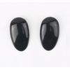 10Pairs Black Plastic Professionale Ear Cover Shield Protector Hairdressing Dye Coloring B Bathing Shower Caps Waterproof Ear Prtotection Earmuff for Hair Salon Women Spa