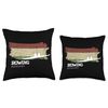 Hungary Rowing Team Rower Oarsmen Rowing Throw Pillow