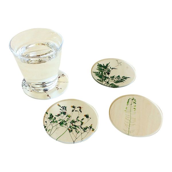 押花 Coaster Set of 4 