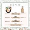 CATKIN Panda Land Cushion Foundation, Full Coverage, Breathable, Anti-Age BB Cream Foundation with Nourishing and Long-Lasting Formula, 15 g x 2