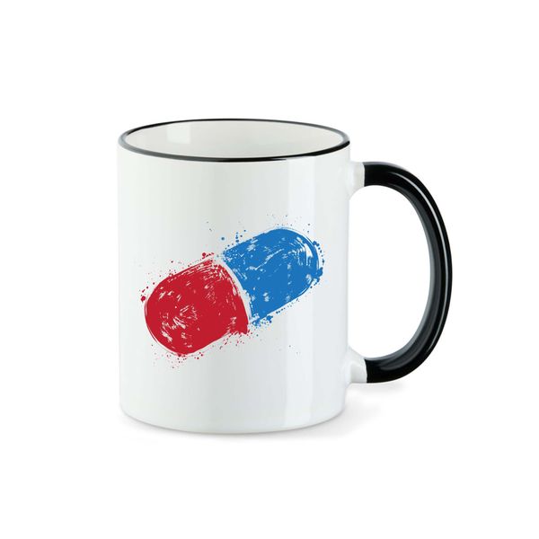 T-Nerds - CAPSULE - Coffee Cup Tea Cup Black