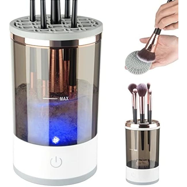 Electric Makeup Brush Cleaner Machine Portable Automatic USB Brush Cleaning Tool