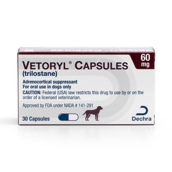 Vetoryl® Capsules (trilostane), 60-mg, 30 Capsules