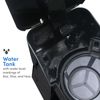 Compact Single-Serve Coffee Maker with Thermal Travel Mug and Reusable Filter