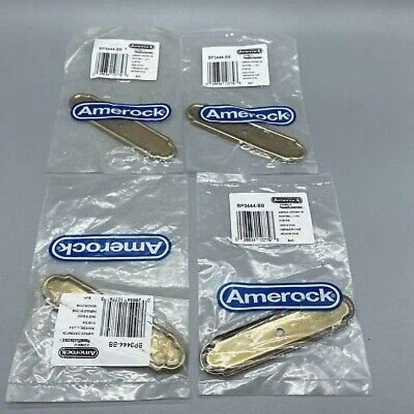 Amerock BP 3444-BB Cabinet Back Plate (lot of 4)