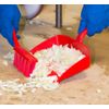 Vikan 56604 Dust Pan,11.5",PP,Red
