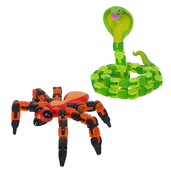 Zing Klixx Creaturez Combo pack (Fire Ant + Cobra)