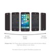 MediaDevil Screen Protector for iPhone SE (2016) and iPhone 5S / 5C / 5 - Tempered Glass Privacy Security Filter (2-Pack)