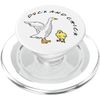 Duck And Chick Funny Quote PopSockets PopGrip for MagSafe