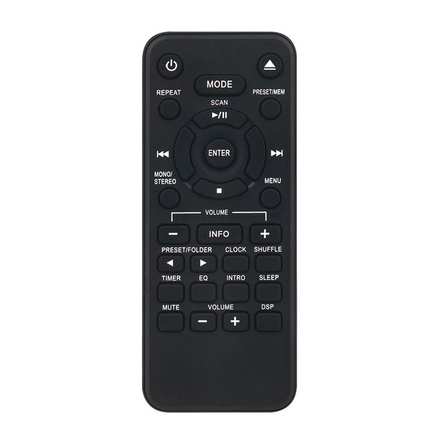 VINABTY RM-SRDD90R Replacement Remote Control Compatible with JVC Stereo RD-D90 RDD90
