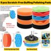 33x All Purpose Cleaning Kit Electric Drill Brush Attachment Set Power Scrubber