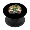 funny Leprechaun PopSockets mit austauschbarem PopGrip