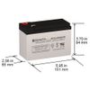 SigmasTek SP12-9HR Battery