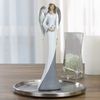 Northlight Winged Angel with Star Figurine - 16.5" - White