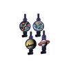 Creative Converting Space Blast Blowouts with Medallion (8 Count), 5.25” x 2.55”, Multicolor