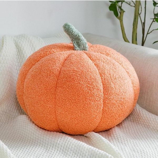 NatureMan Pumpkin Plush Pillow Halloween Pumpkins Plush Toys Soft Pumpkin Throw Pillow Gifts for Home Decoration Party Favors (28cm, Orange)