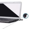 TRIXES Combination Coded Laptop Lock – Keyless- Cut -Resistant Cable - 1m length - Security Notebook Computer Cable Lock - Suitable for Business, Office and Home