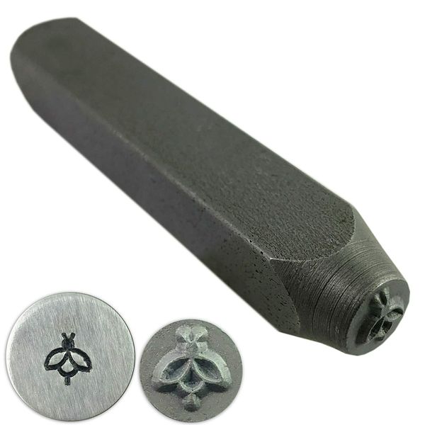 6mm Bumble Bee Design Stamp Punch Metal Stamping Tool (70)