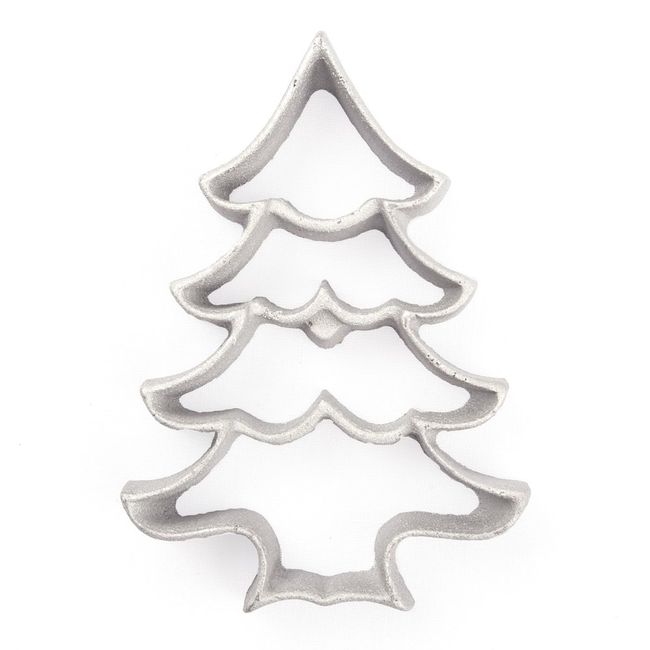 Kitchen Supply Rosette Iron, Large Christmas Tree