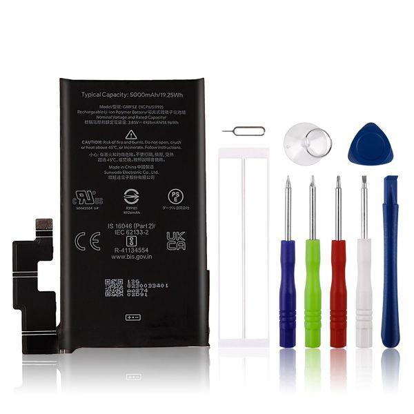 SwarKing 【2024 New】 Replacement Battery GMF5Z Compatible with Google Pixel 7 PRO with Tools