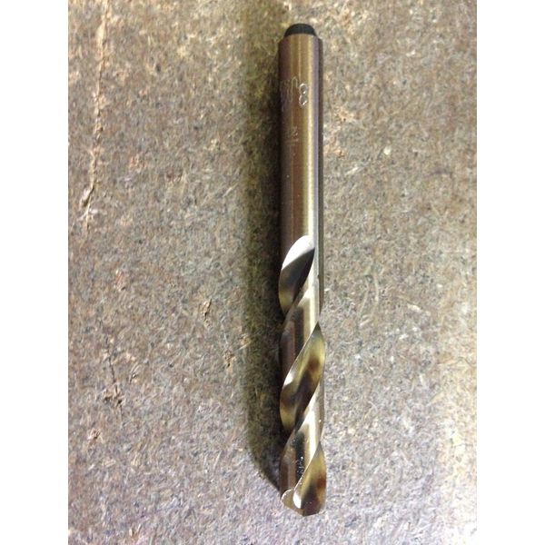 .250" 1/4" HSCO Cobalt Screw Machine Length Drill