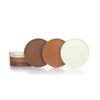 Everything Kitchens Modern Flat 12-Piece Dinner Plate Set | Brown, Beige & Terr