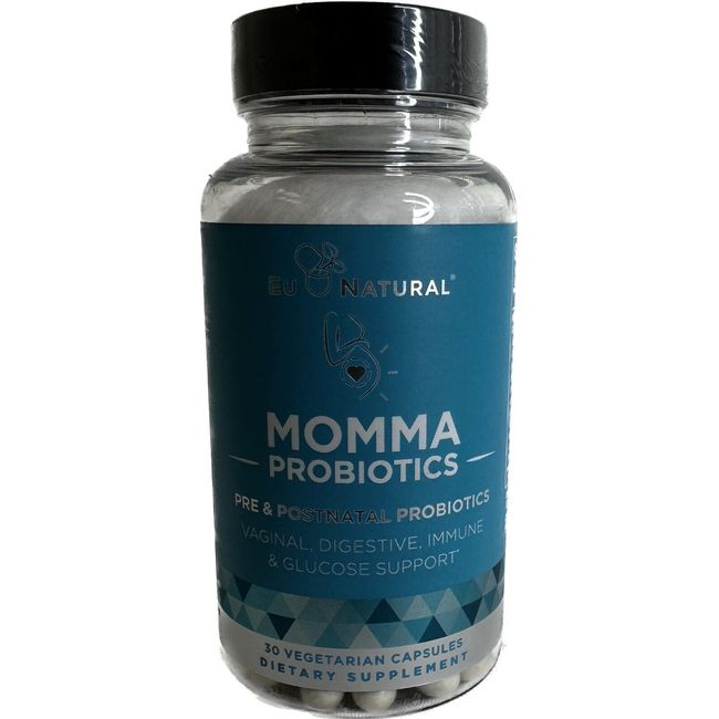 Eu Natural Momma Pre & Postnatal Probiotics Support Exp 02/2025 BN/S
