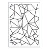 Vaessen Creative Love It Collection Graphic Lines Embossing Folder, Multi-Colour, Size A6
