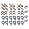 Stage 8 8900 Locking Header Bolt Kit for GM Small Block