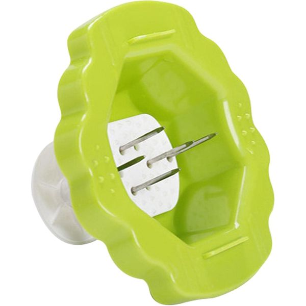 Green Grater Finger Protector, Veggie Cutter with Hand Guard, Slicer