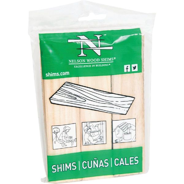 Nelson Wood Shims 6 " Pack
