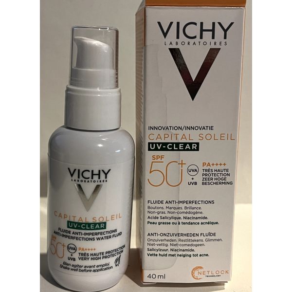 Vichy Capital Soleil UV-Clear Anti-Imperfections Fluid SPF50+ 40ml