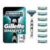 Gillette Mach3 razor blades, 8 pieces + free handpiece
