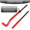 Teocpai 30 PCS Thread Repair Kit M6 Thread Repair Tool Thread Insert Threaded Helicoil Kit