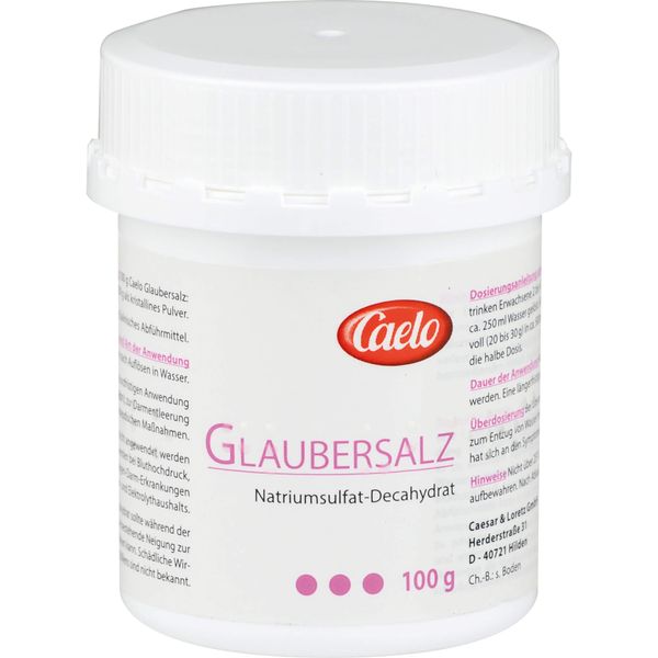 Caelo Glaubersalz, 100 g Pulver