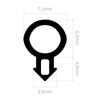 ExtrudaSeal B305 Bubble Gasket Replacement Window Door Draught Excluder Seal - 20m