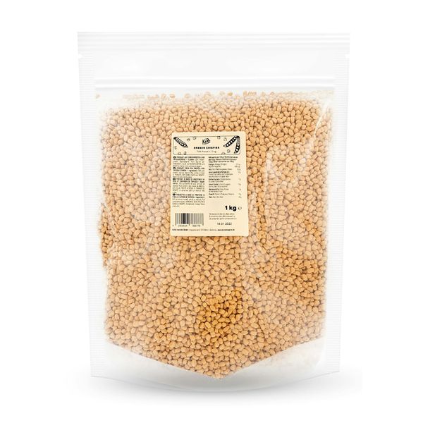 KoRo - Erbsenprotein Crispies 70 % 1 Kg - Vegan - Ohne Zuckerzusatz
