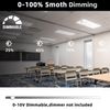 4x 2x2FT LED Flat Panel Light 5800LM 45W 5000K Dimmable Drop Ceiling Home Office