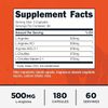 Primal Nitric Oxide Booster (2,250mg Per Serving) (180 Capsules) - 60 Servings