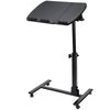  Laptop Desk Adjustable Height Laptop Stand Rolling Table Notebook W/ 4 Casters