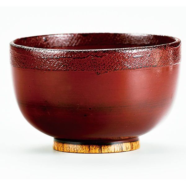 Aizu Lacquerware Small Bowl (Lacquer) (Fuzu Negoro)