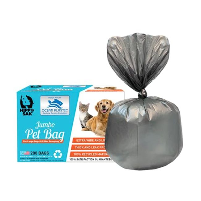 Hippo Sak Handle Trash Bag with Power Strip 13 Gallon Tall Kitchen 90 Count