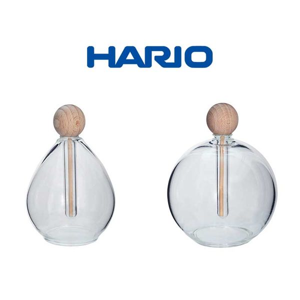 HARIO RELAXING Desk Aroma Drop/Circle - Natural Refreshment Scented Desk Accessories Natural Stylish Glass HARIO RELAXING