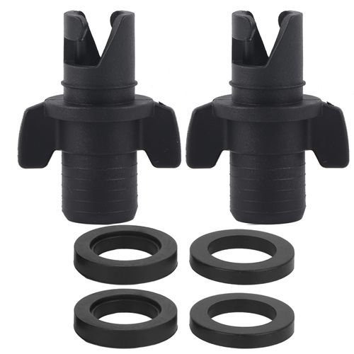 Keenso Air Valve Adapter, Leakproof Kayak Air Valve Connector Inflatable Boat Air Valve Adaptor Sup Pump Adapter Inflation Adapter Surfboard Accessory Track and Field Supplies